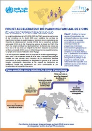 Brève présentation: Projet accélérateur du planning familial de l'OMS