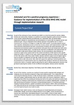 Refractory haEmorrhage Devices trial: a multi-arm, multi-stage, multicentre randomized active controlled superiority trial to evaluate the efficacy of uterine tamponade devices for the management of refractory postpartum haemorrhage.
(RED trial)