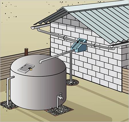 Rainwater collection rainwater-collection-detail