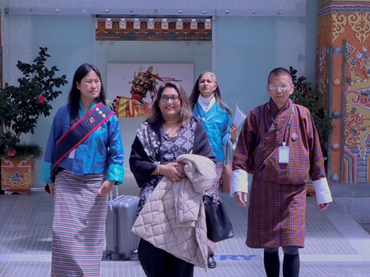 Regional Director WHO South-East Asia, Saima Wazed, visited Bhutan as a State Guest from 28 March – 1 April during which she visited various health facilities, inaugurated CT scan services. This was her first to the country as Regional Director.