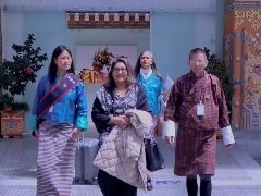 Regional Director WHO South-East Asia, Saima Wazed, visited Bhutan as a State Guest from 28 March – 1 April during which she visited various health facilities, inaugurated CT scan services. This was her first to the country as Regional Director.