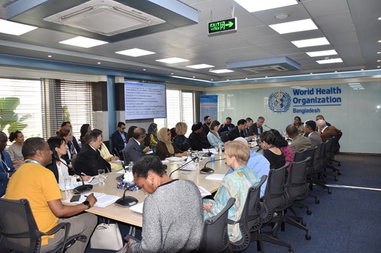 Photo 4 - SEAR RD visit to Bangladesh - informal consultation with partners
