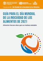 Guía para el Día Mundial de la Inocuidad de los Alimentos 2021 - Portada de publicación
